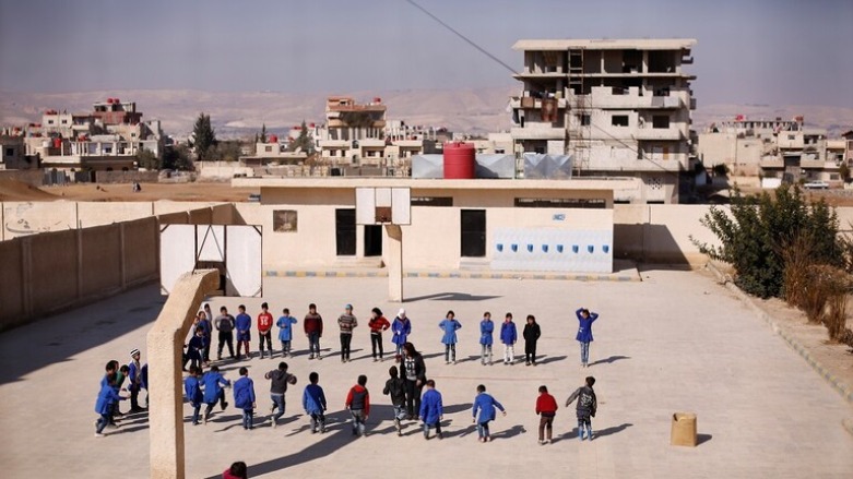 مدرسة سورية+ الصورة لموقع رويترز